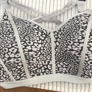 Victoria’s Secret sports bra.